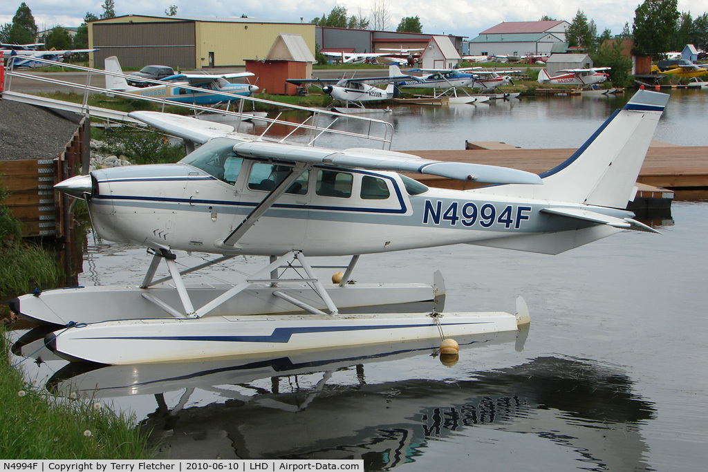 N4994F, 1967 Cessna U206B Super Skywagon C/N U206-0694, 1967 Cessna U206B, c/n: U206-0694 at Lake Hood