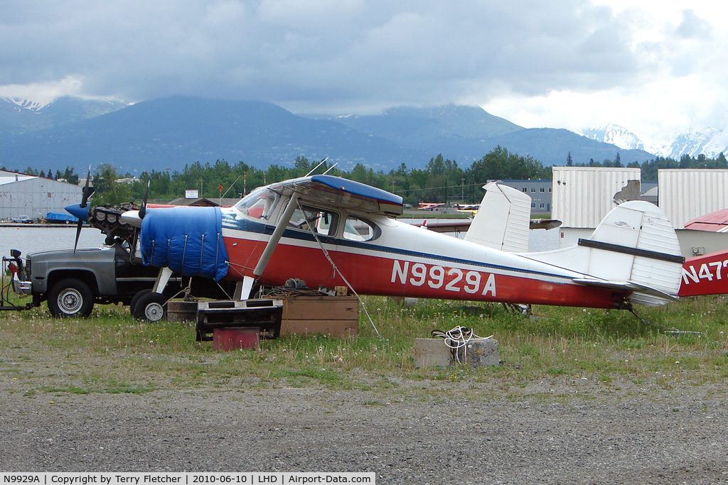 N9929A, 1950 Cessna 170A C/N 19289, 1950 Cessna 170A, c/n: 19289 at Lake Hood