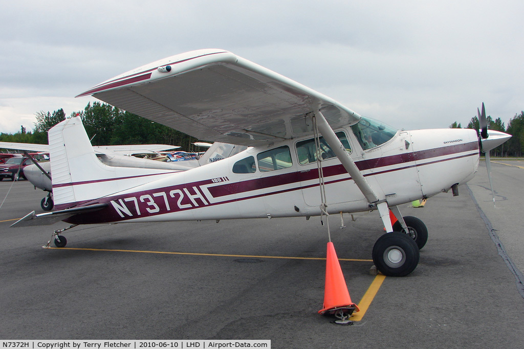 N7372H, 1977 Cessna A185F Skywagon 185 C/N 18503378, 1977 Cessna A185F, c/n: 18503378 at Lake Hood