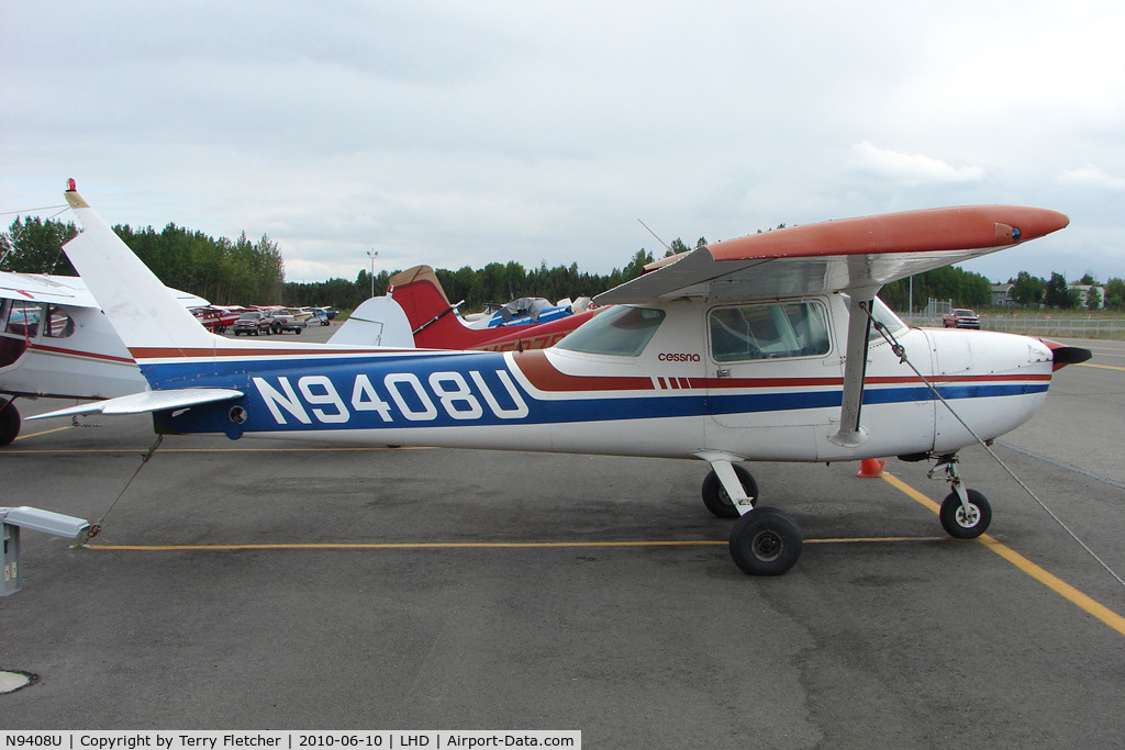 N9408U, 1976 Cessna 150M C/N 15078356, 1976 Cessna 150M, c/n: 15078356 at Lake Hood