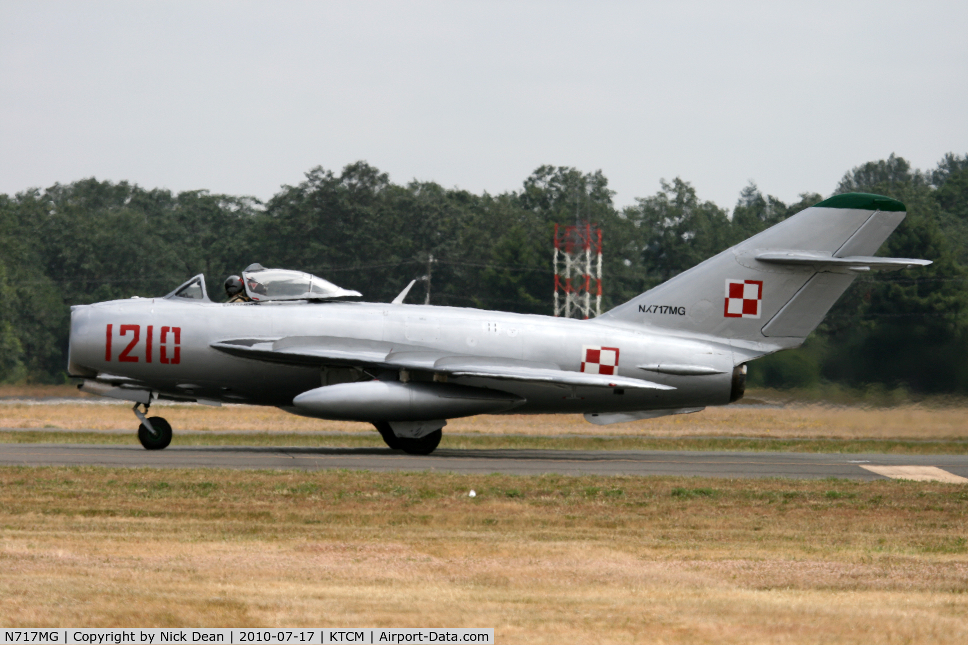 N717MG, 1957 PZL-Mielec Lim-5 (MiG-17F) C/N 1C1210, KTCM
