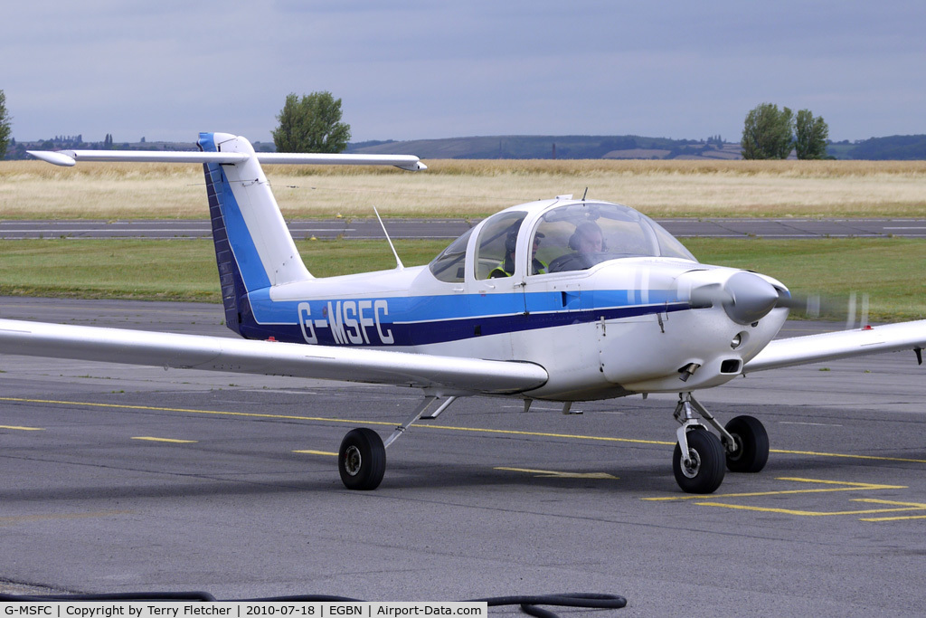 G-MSFC, 1981 Piper PA-38-112 Tomahawk Tomahawk C/N 38-81A0067, 1981 Piper PIPER PA-38-112, c/n: 38-81A0067 at Tollerton