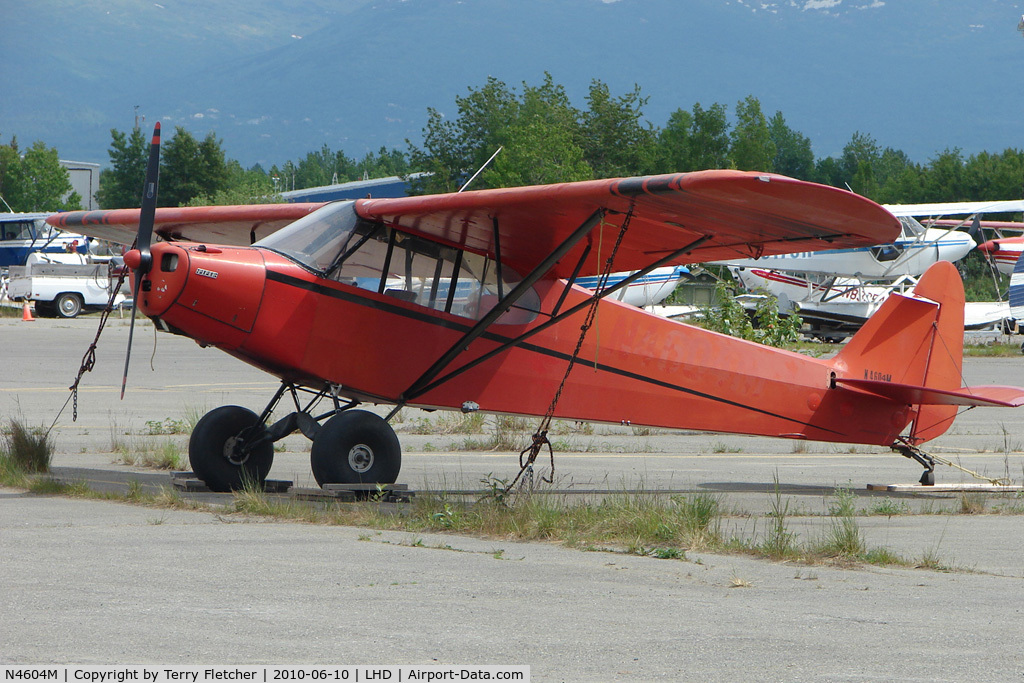 N4604M, 1947 Piper PA-11 Cub Special C/N 11-108, 1947 Piper PA-11, c/n: 11-108 at Lake Hood