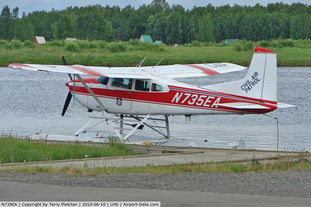 N735EA, 1985 Cessna A185F Skywagon 185 C/N 18504442, 1985 Cessna A185F, c/n: 18504442 at Lake Hood