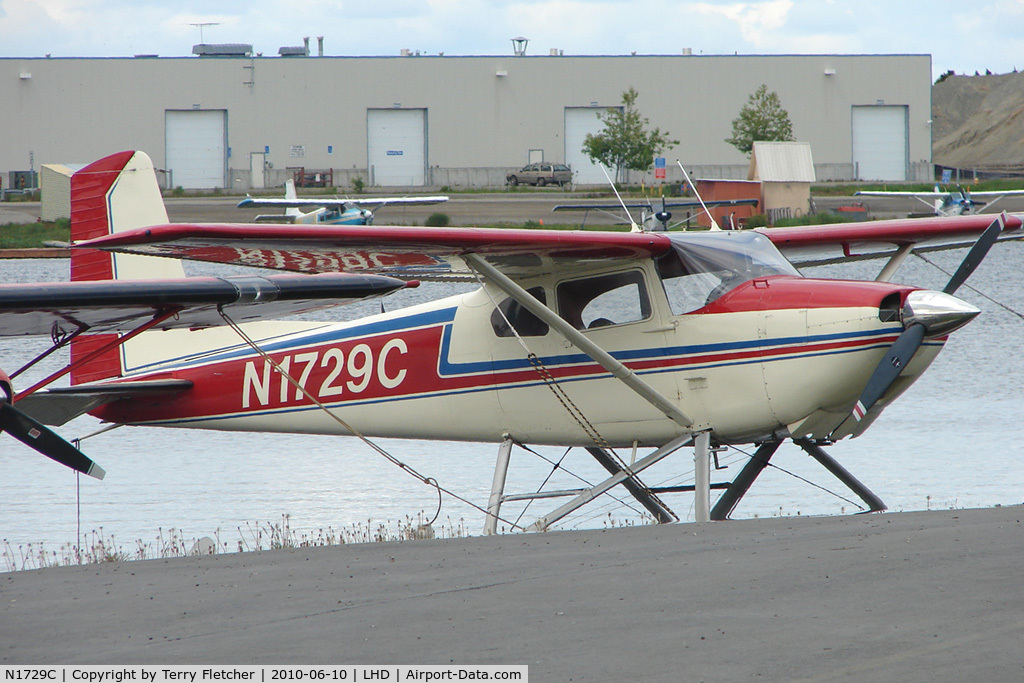 N1729C, 1953 Cessna 180 C/N 30429, 1953 Cessna 180, c/n: 30429 at Lake Hood