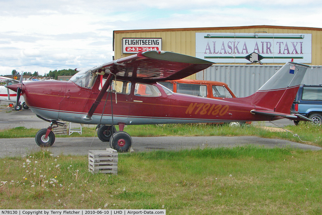 N78130, 1968 Cessna 172K Skyhawk C/N 17257493, 1968 Cessna 172K, c/n: 17257493 at Lake Hood