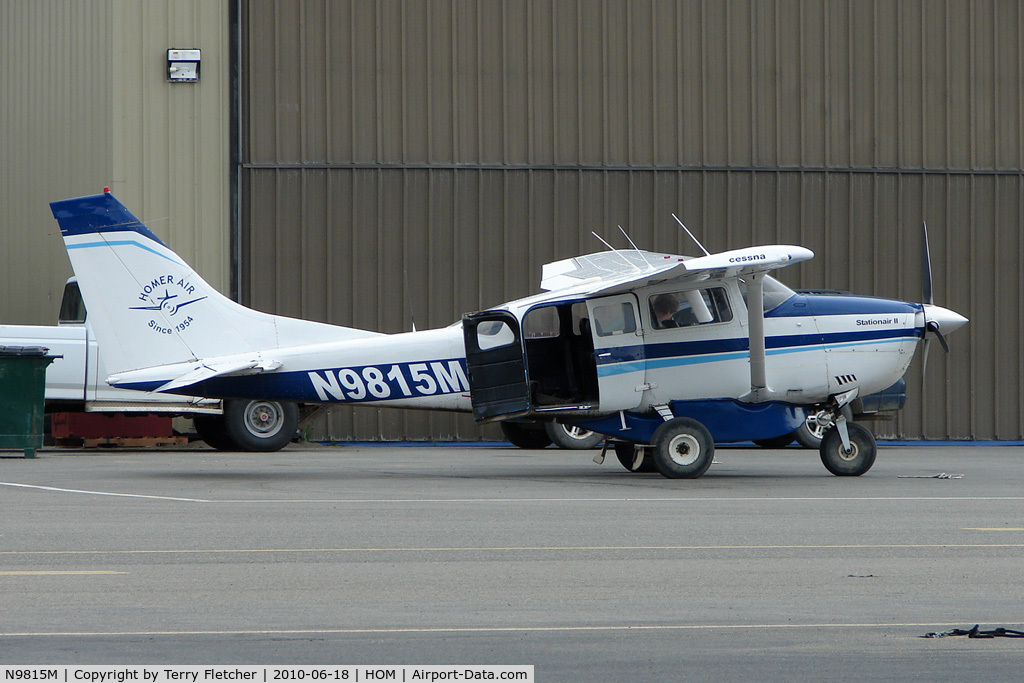 N9815M, 1978 Cessna U206G Stationair C/N U20604572, 1978 Cessna U206G, c/n: U20604572 at Homer AK