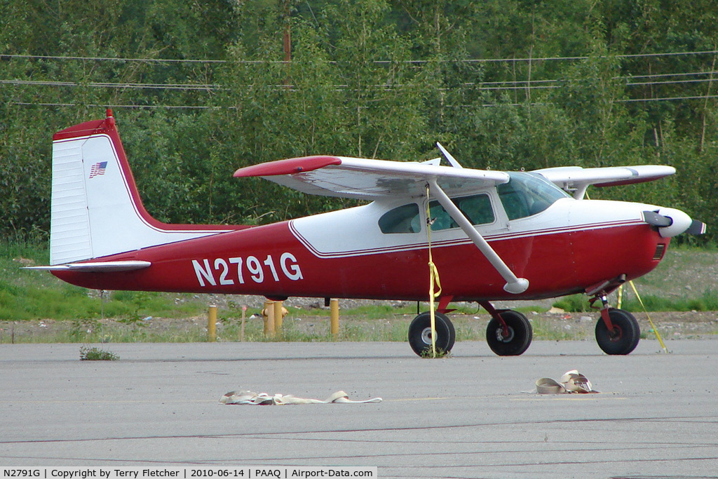 N2791G, 1959 Cessna 182B Skylane C/N 52091, 1959 Cessna 182B, c/n: 52091 at Palmer