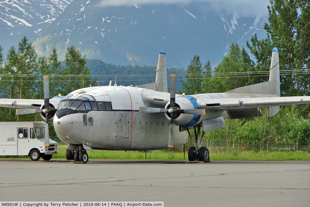 N8501W, 1952 Fairchild C-119F (R4Q-2) Packet C/N 10880, 1952 Fairchild C-119, c/n: 10880