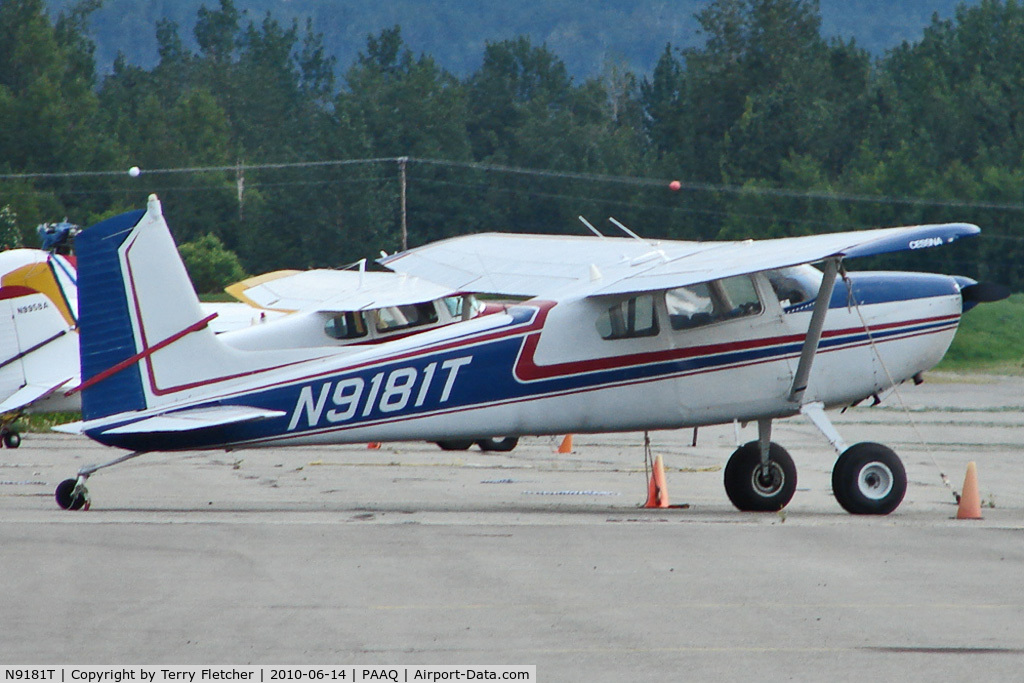 N9181T, 1959 Cessna 180C C/N 50681, 1959 Cessna 180C, c/n: 50681 at Lake Hood