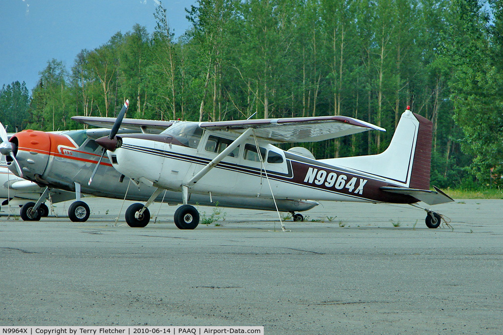 N9964X, 1961 Cessna 185 Skywagon C/N 185-0164, 1961 Cessna 185, c/n: 185-0164 at Palmer