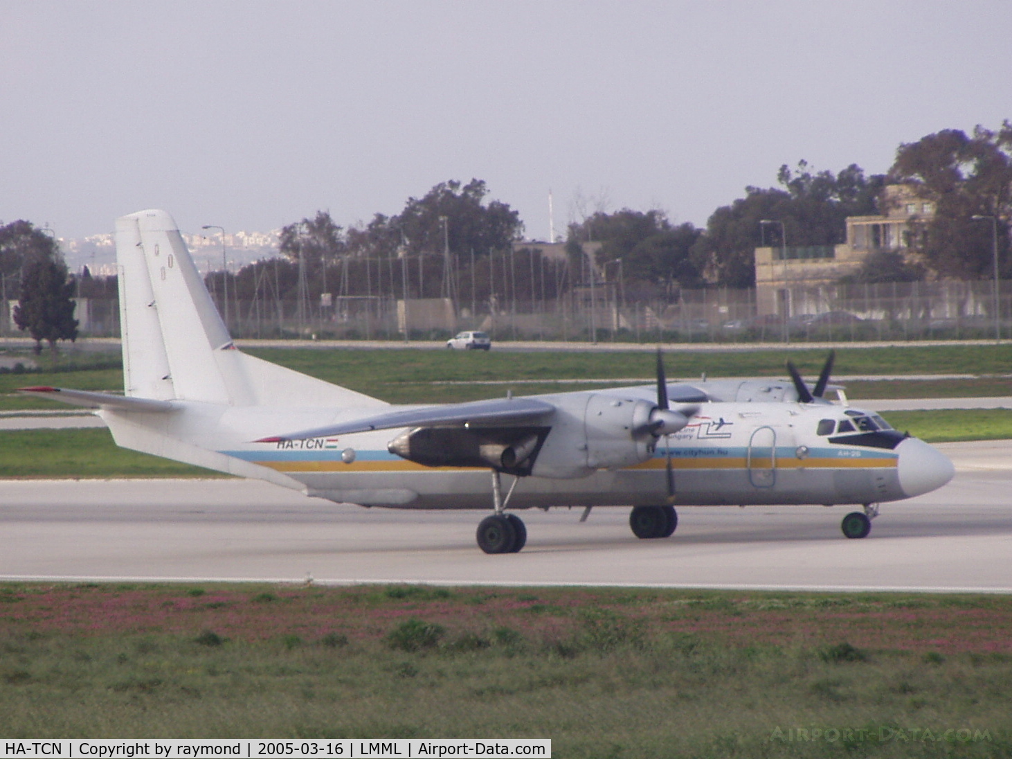 HA-TCN, 1977 Antonov An-26 C/N 97307705, An26 HA-TCN of Aviaexpress seen after landing. Aircraft stayed overnight.