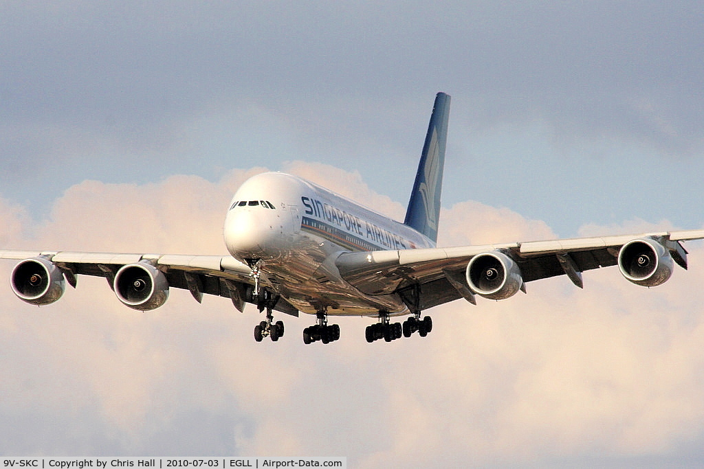 9V-SKC, 2006 Airbus A380-841 C/N 006, Singapore Airlines