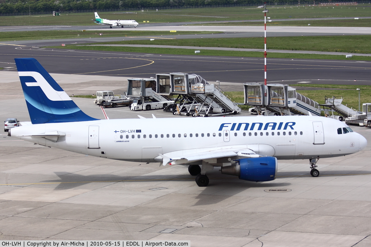 OH-LVH, 2000 Airbus A319-112 C/N 1184, Finnair, Airbus A319-112, CN: 1184