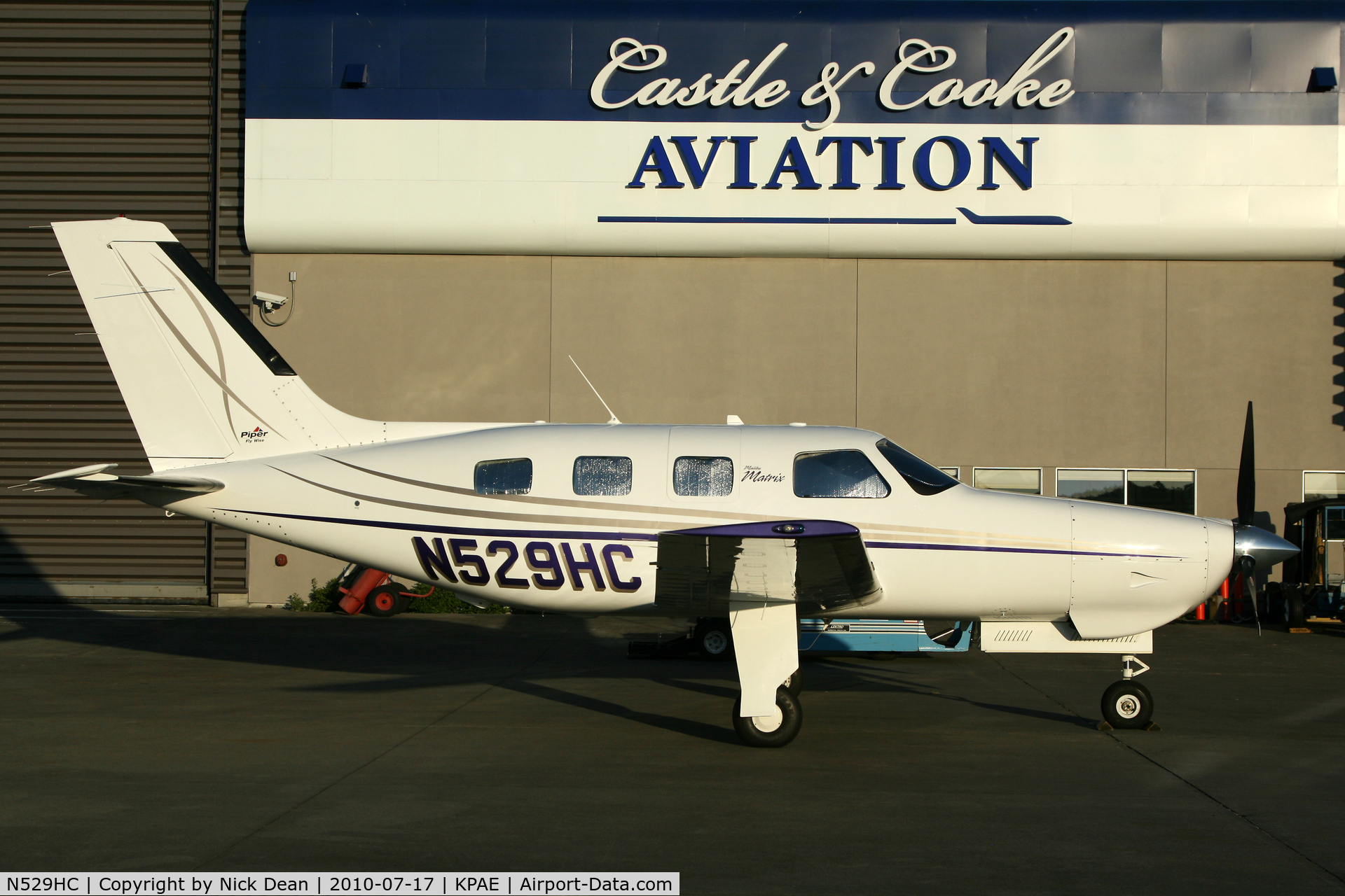 N529HC, 2008 Piper PA-46R-350T Malibu Matrix C/N 4692039, KPAE