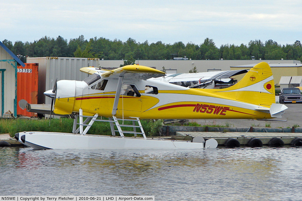 N55WE, 1952 De Havilland Canada DHC-2 Beaver Mk.1 C/N 273, 1952 Dehavilland BEAVER DHC-2 MK.1, c/n: 273 at Lake Hood