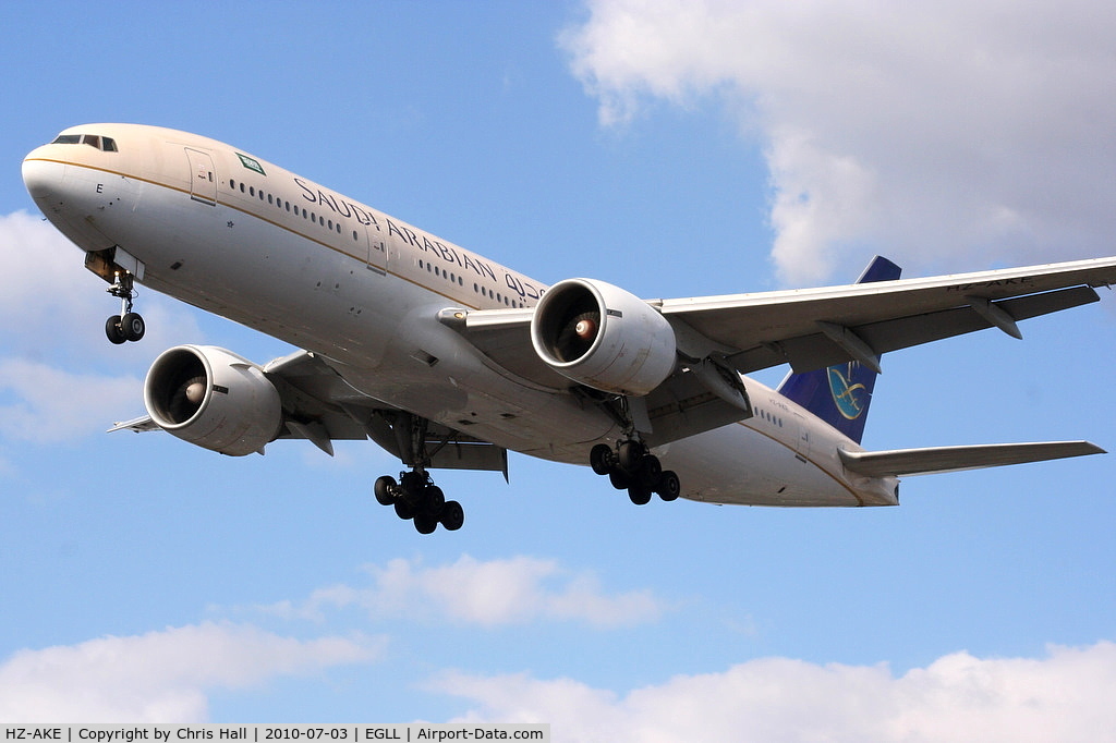HZ-AKE, 1997 Boeing 777-268/ER C/N 28348, Saudi Arabian Airlines