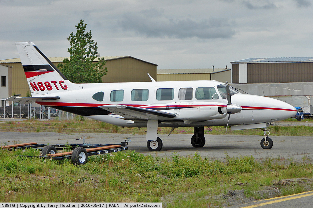 N88TG, 1984 Piper PA-31-350 Chieftain C/N 31-8452020, 1984 Piper PA-31-350, c/n: 31-8452020 at Kenai