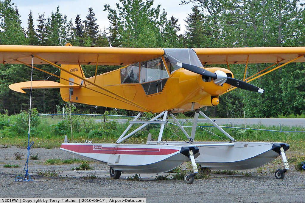 N201PW, 2007 Smith PA-18 SUPE C/N 04-091, 2007 Underwood Reo L SMITH AVN PA-18 SUPE, c/n: 04-091 at Anchor Point Alaska