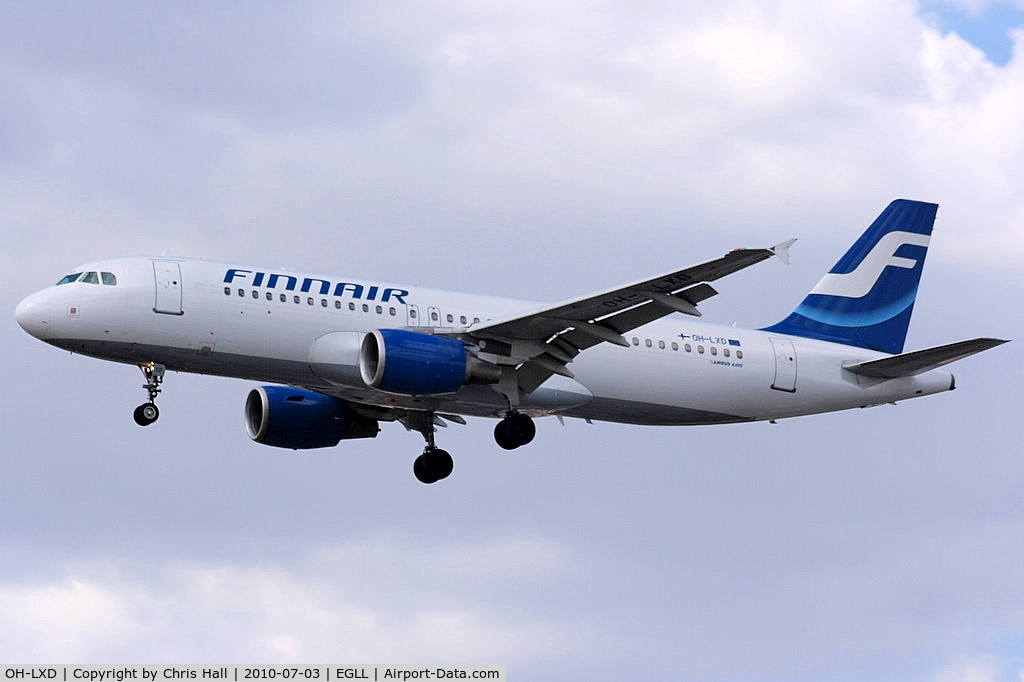 OH-LXD, 2001 Airbus A320-214 C/N 1588, Finnair