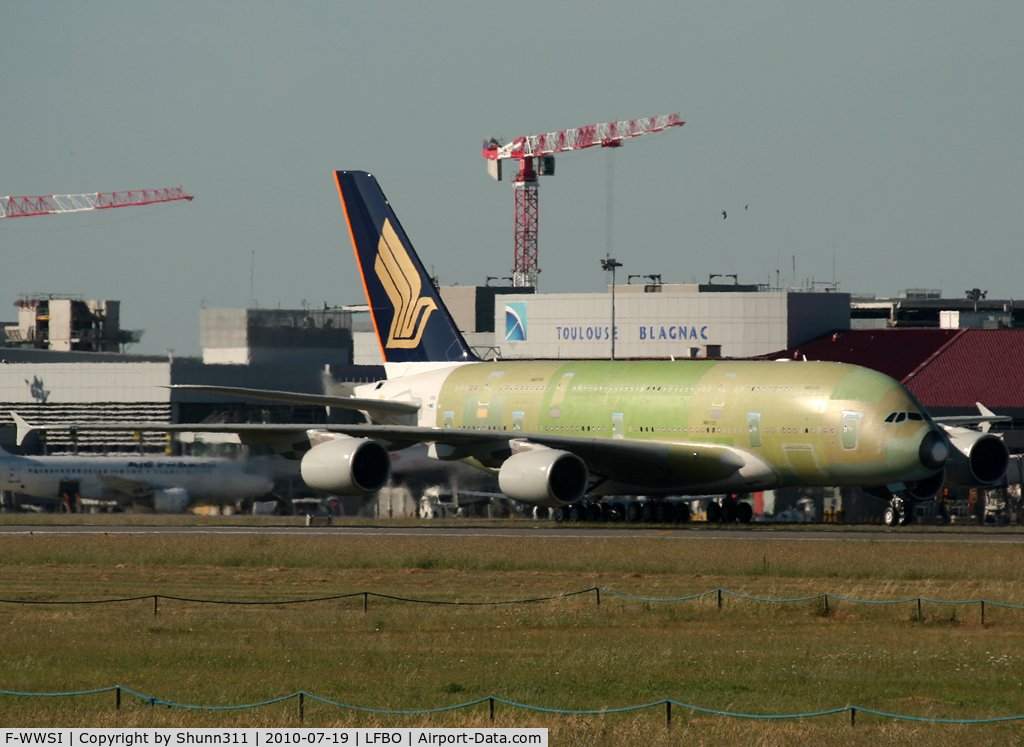 F-WWSI, 2008 Airbus A380-841 C/N 012, C/n 0054 - For Singapore Airlines