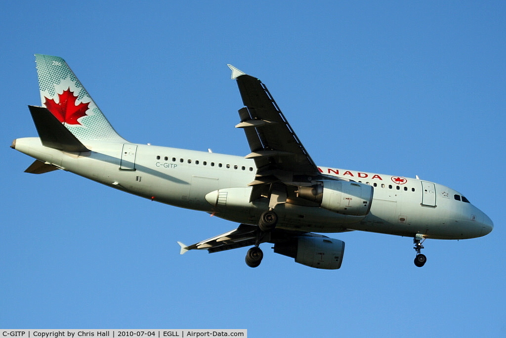 C-GITP, 2001 Airbus A319-112 C/N 1562, Air Canada