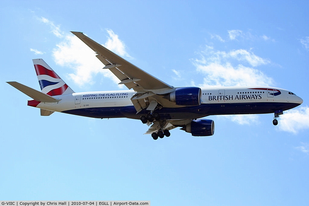 G-VIIC, 1997 Boeing 777-236 C/N 27485, British Airways