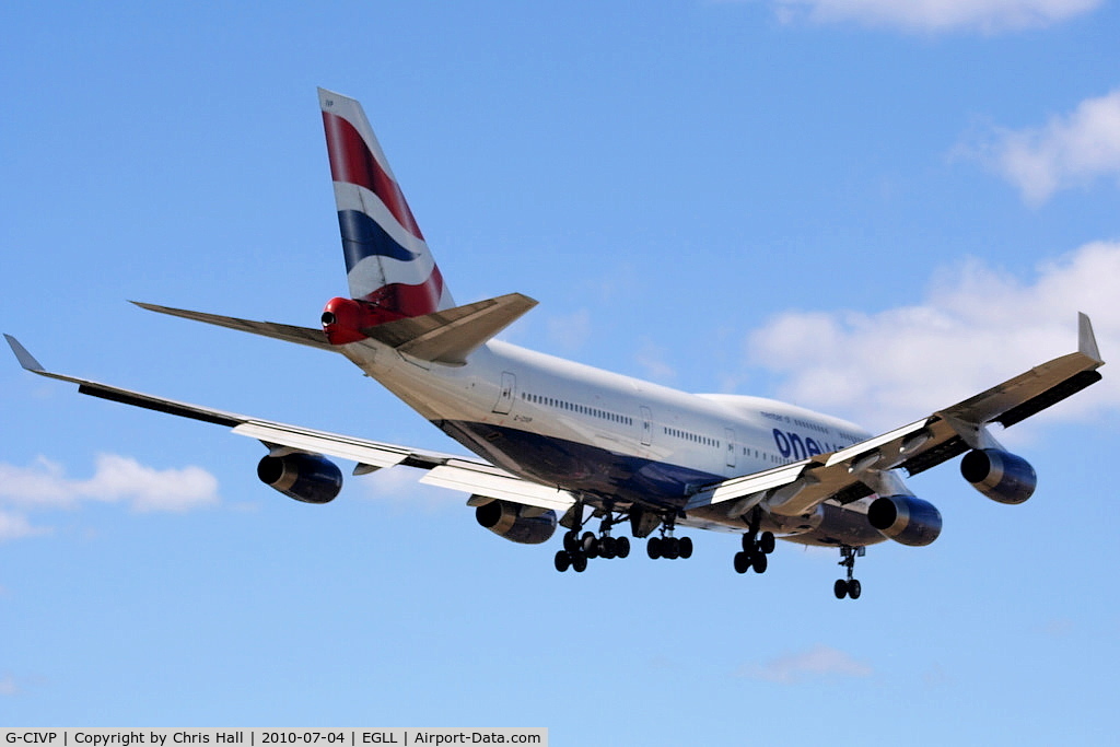 G-CIVP, 1998 Boeing 747-436 C/N 28850, British Airways