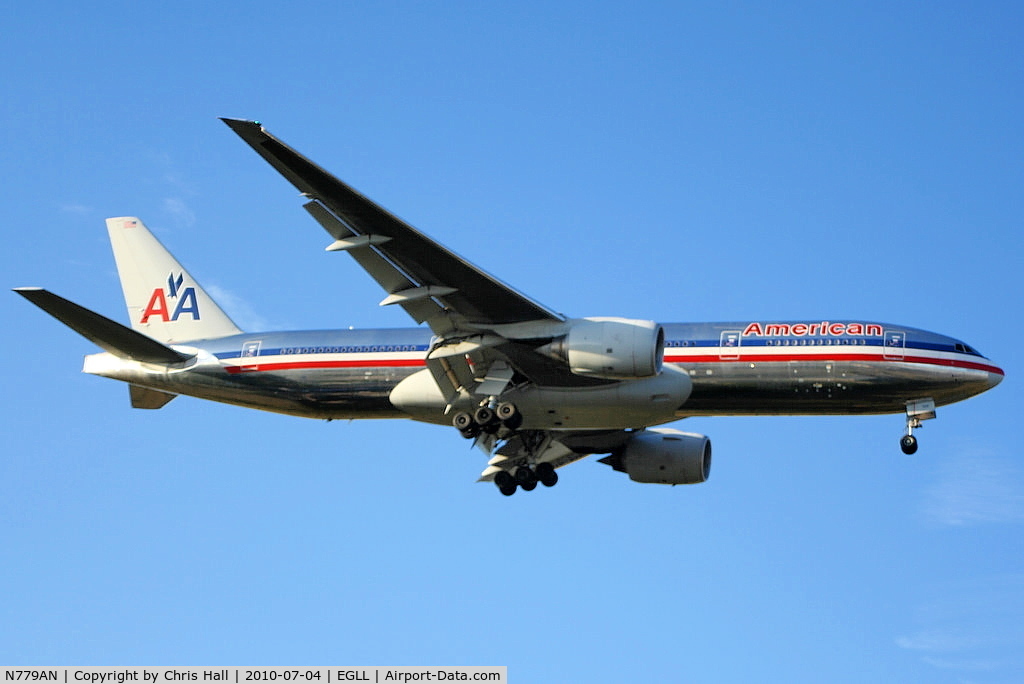 N779AN, 1999 Boeing 777-223 C/N 29955, American Airlines
