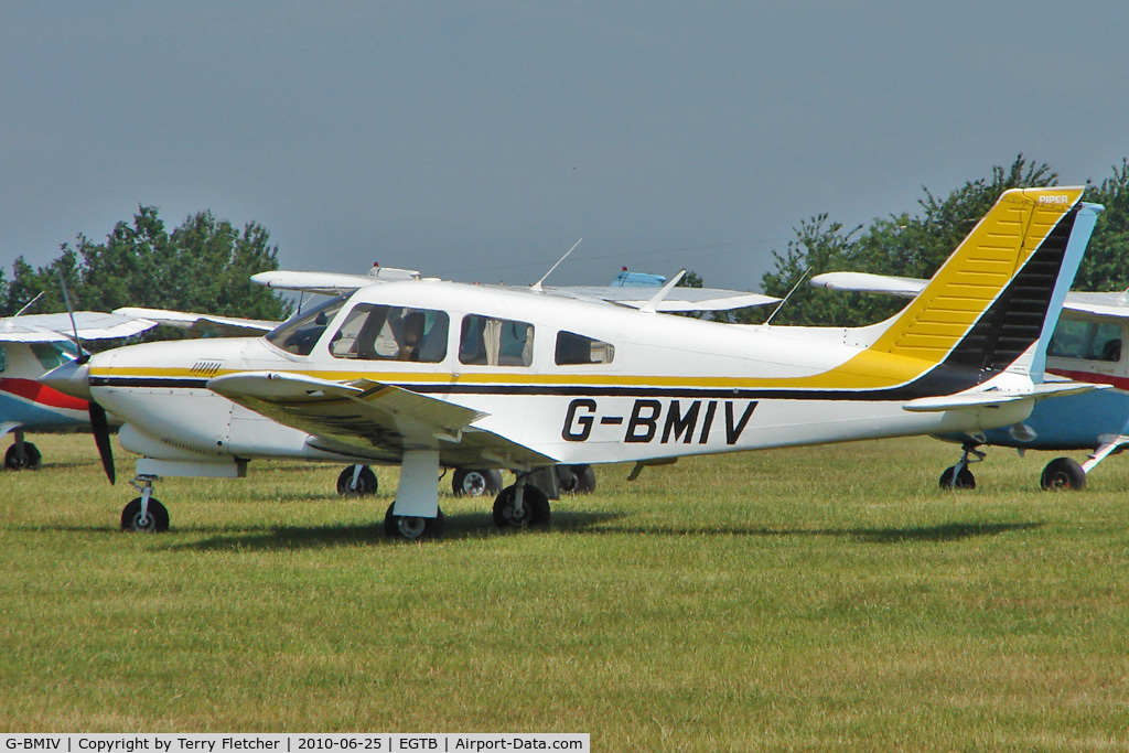 G-BMIV, 1977 Piper PA-28R-201T Cherokee Arrow III C/N 28R-7703154, 1977 Piper PIPER PA-28R-201T, c/n: 28R-7703154 at AeroExpo 2010