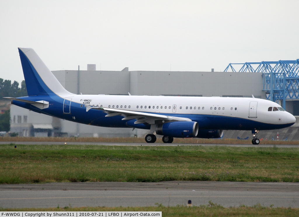 F-WWDG, 2010 Airbus ACJ320 (A320-214/CJ) C/N 4795, C/n 4388 - To be '556' for Royal Oman Air Force