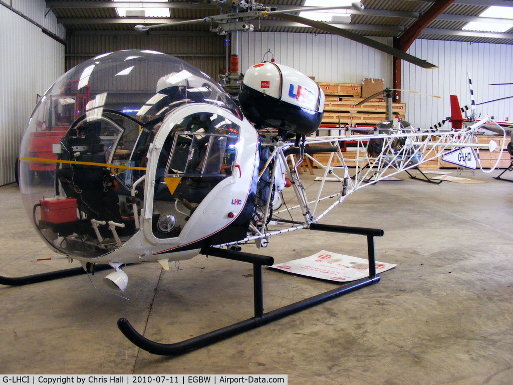 G-LHCI, 1961 Bell 47G-5 C/N 2639, Leamington Hobby Centre Ltd Bell 47G-5
