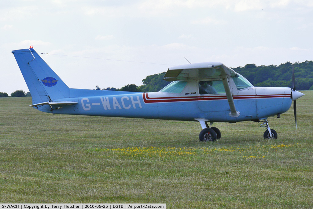 G-WACH, 1986 Reims FA152 Aerobat C/N 0425, Based 1986 Reims Aviation Sa CESSNA FA152, c/n: 0425 at Booker
