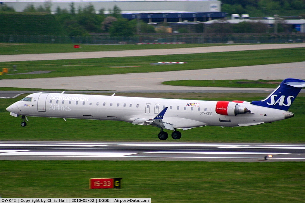 OY-KFE, 2009 Bombardier CRJ-900ER (CL-600-2D24) C/N 15224, SAS Denmark