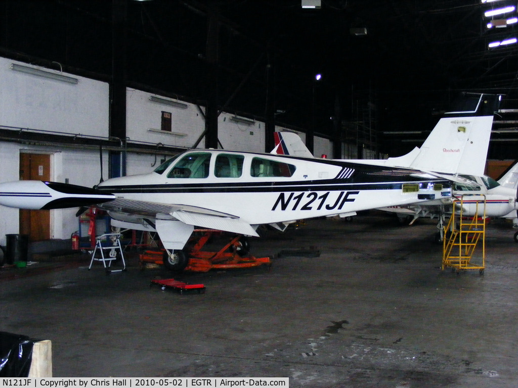 N121JF, 1991 Beech F33A Bonanza C/N CE-1578, Aero Algarve Ltd Trustee