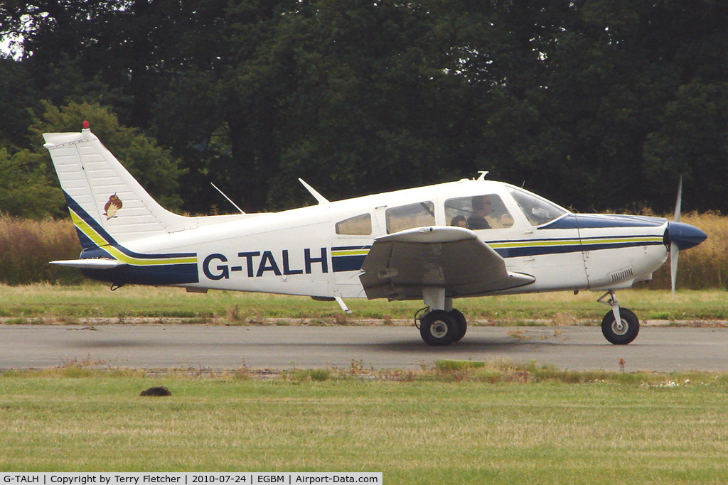 G-TALH, 1976 Piper PA-28-181 Cherokee Archer II C/N 28-7790208, Tatenhill Aviation's based Piper