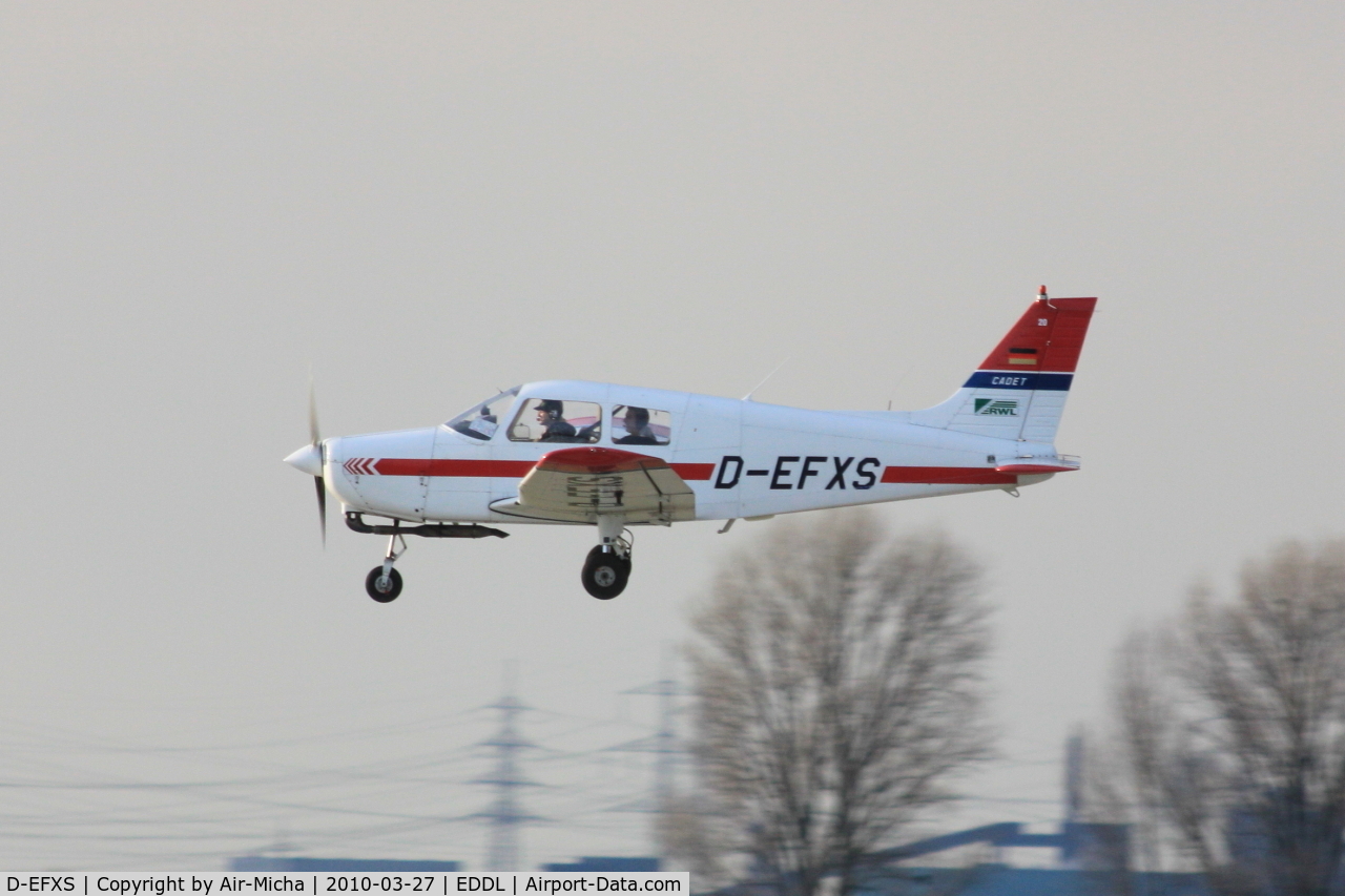 D-EFXS, Piper PA-28-161 Cadet C/N 2841243, RWL, Piper Pa-28-161 Cadet, CN: 2841243