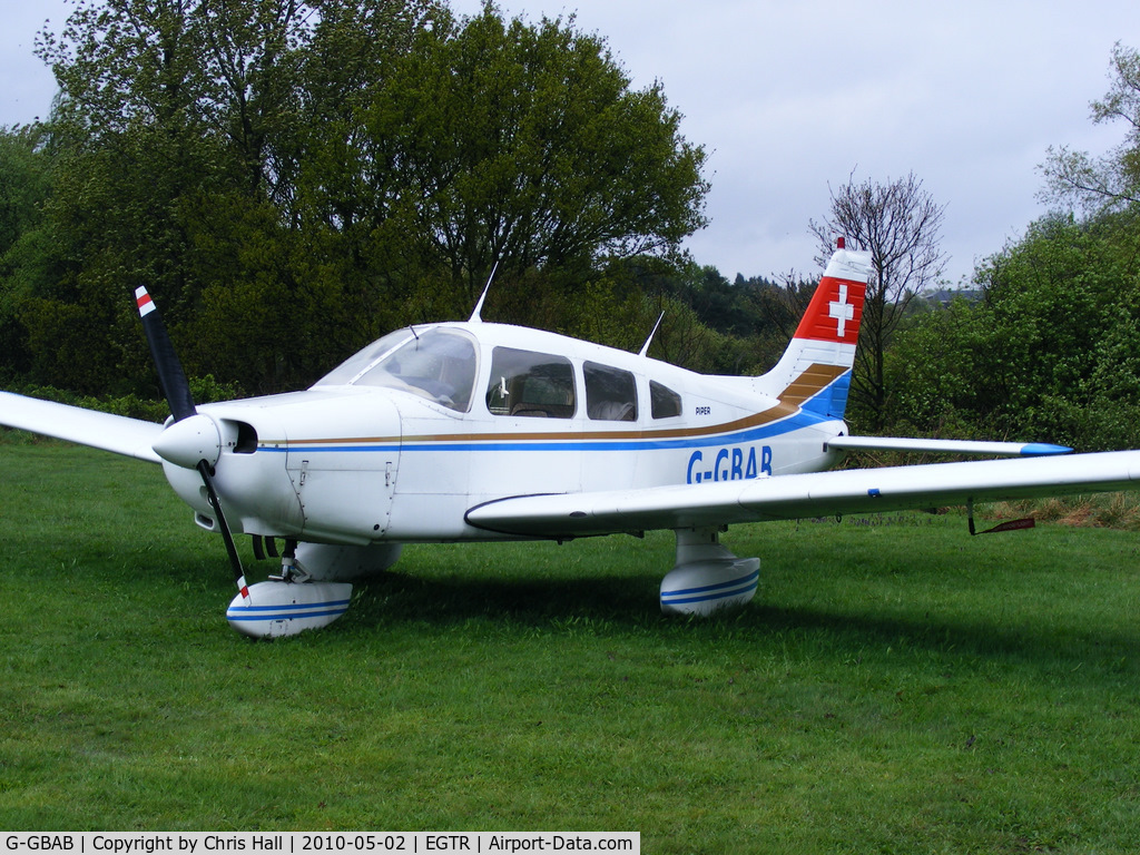 G-GBAB, 1978 Piper PA-28-161 Warrior II C/N 28-7816495, normaly based at Bourn, Cambridgeshire