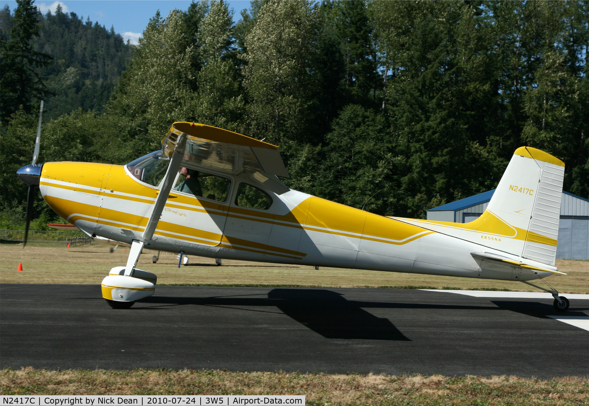 N2417C, 1954 Cessna 180 C/N 30717, 3W5