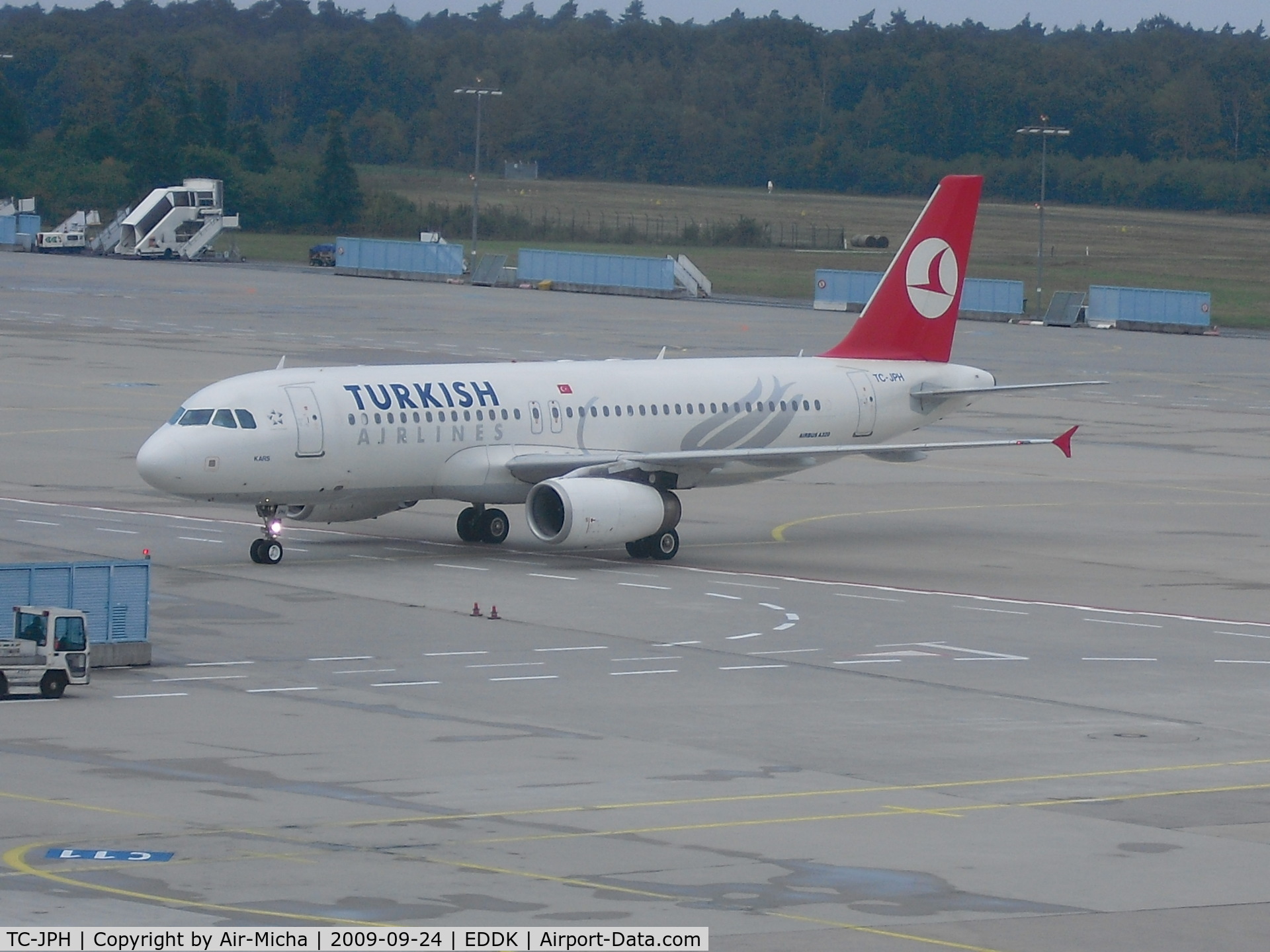 TC-JPH, 2007 Airbus A320-232 C/N 3185, Turkish Airlines, Airbus A320-232, CN: 3185, Aircraft Name: Kars