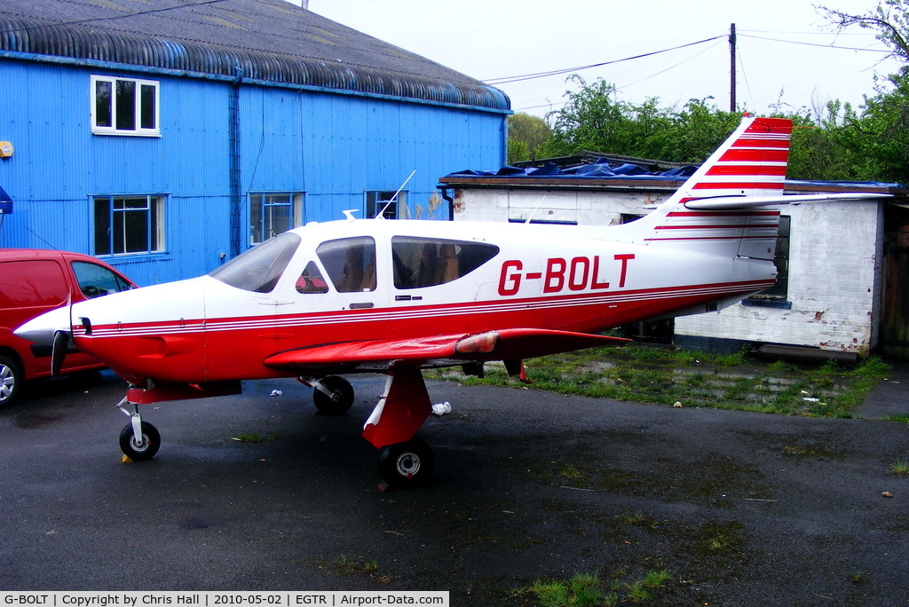 G-BOLT, 1978 Rockwell Commander 114 C/N 14428, privately owned