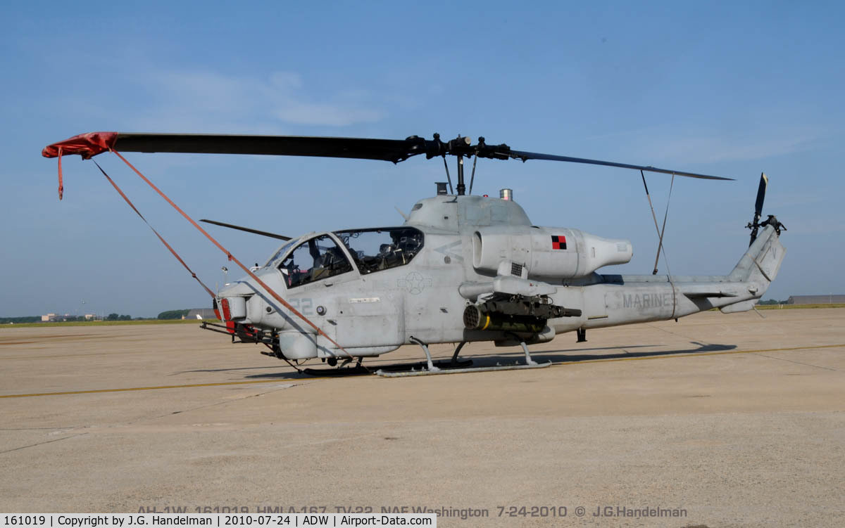 161019, Bell AH-1W Super Cobra C/N 29168, Cobra at NAF Washington