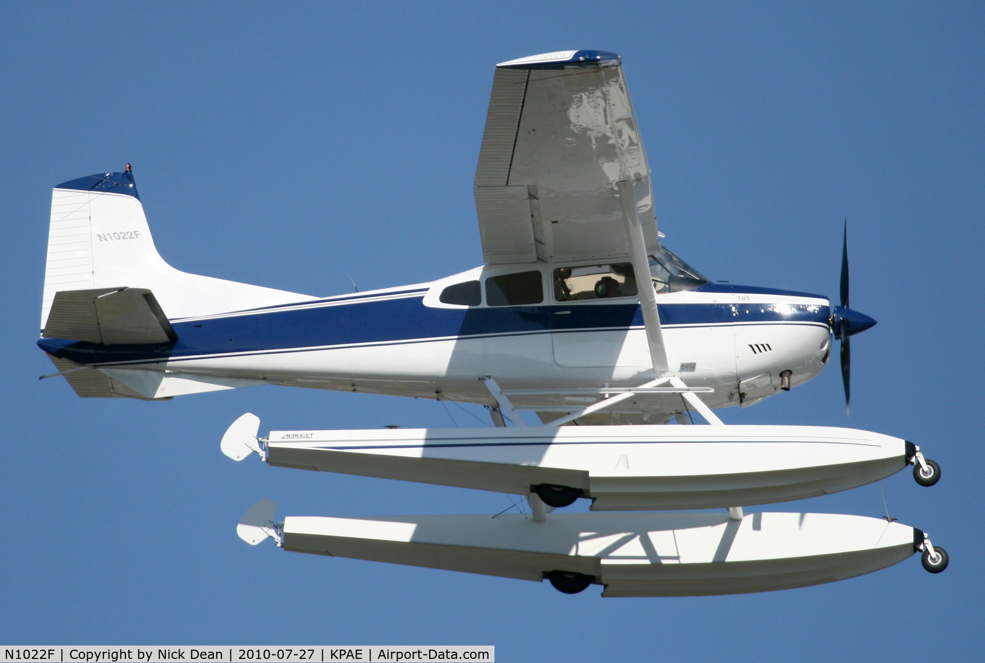 N1022F, 1975 Cessna A185F Skywagon 185 C/N 18502690, KPAE