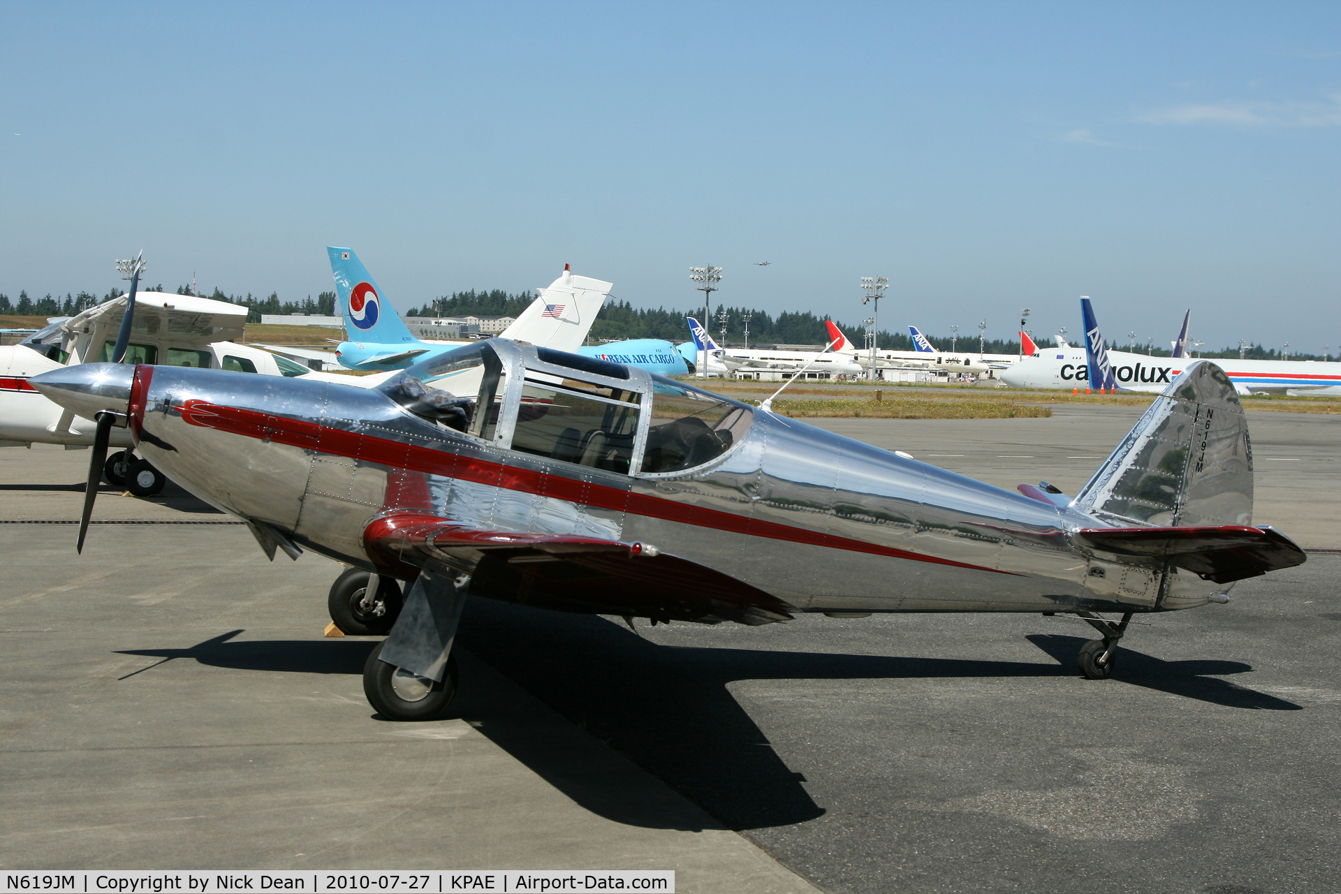 N619JM, 1946 Globe GC-1B Swift C/N 1110, KPAE