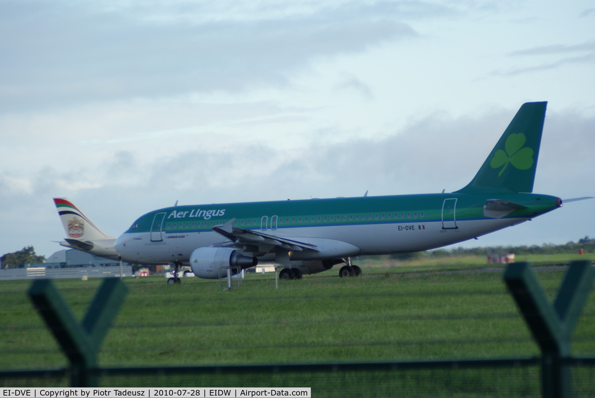 EI-DVE, 2007 Airbus A320-214 C/N 3219, Dublin