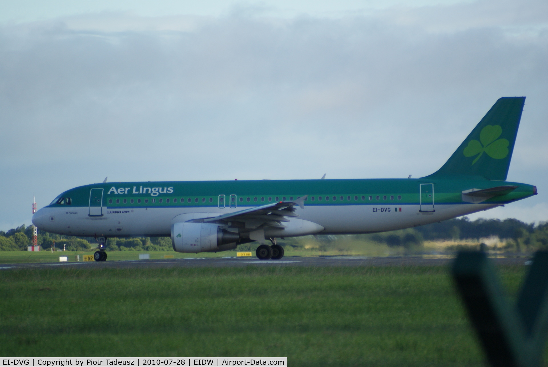 EI-DVG, 2007 Airbus A320-214 C/N 3318, Dublin