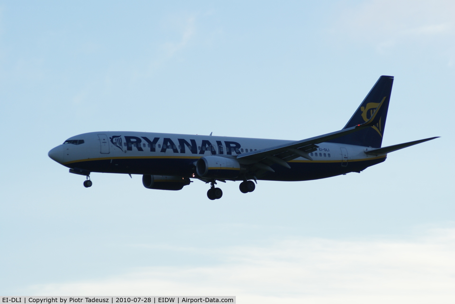 EI-DLI, 2006 Boeing 737-8AS C/N 33591, Dublin