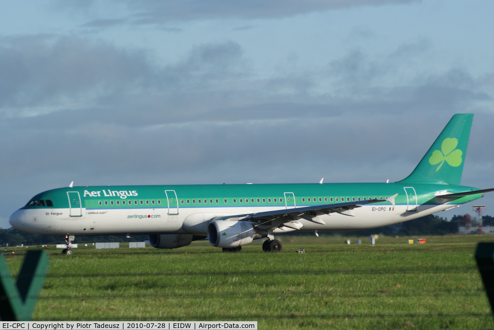 EI-CPC, 1998 Airbus A321-211 C/N 0815, Dublin