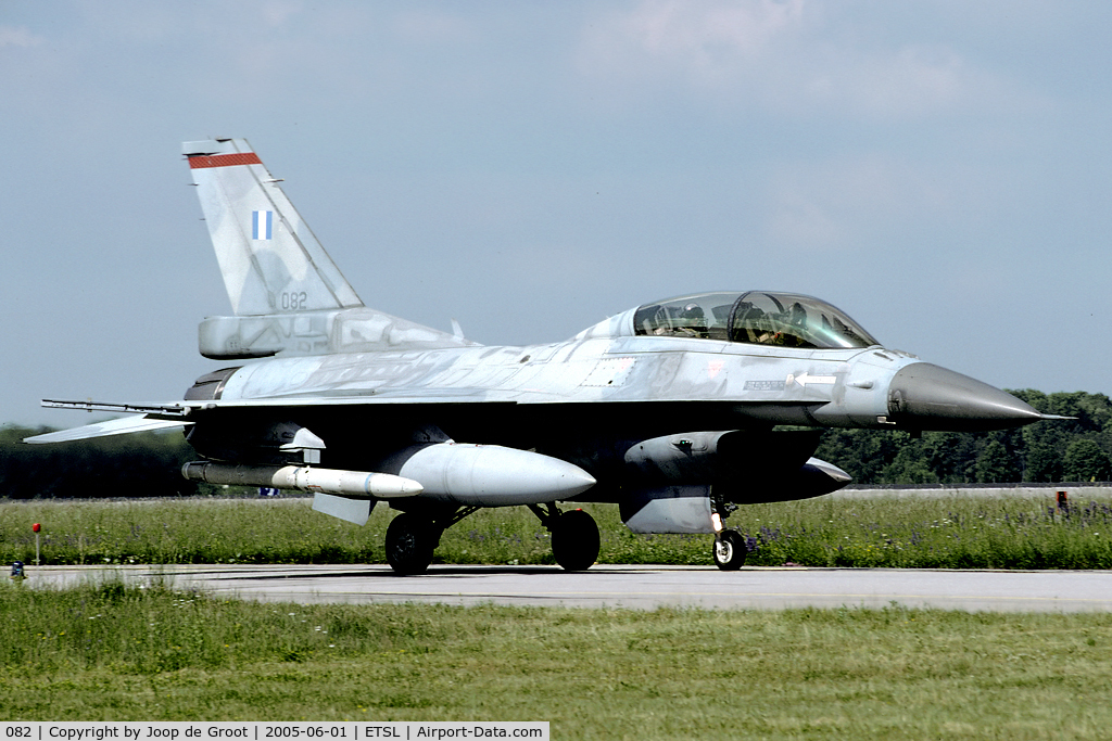 082, 1993 Lockheed Martin F-16D Fighting Falcon C/N TD-6, Greek participant of Elite 2005