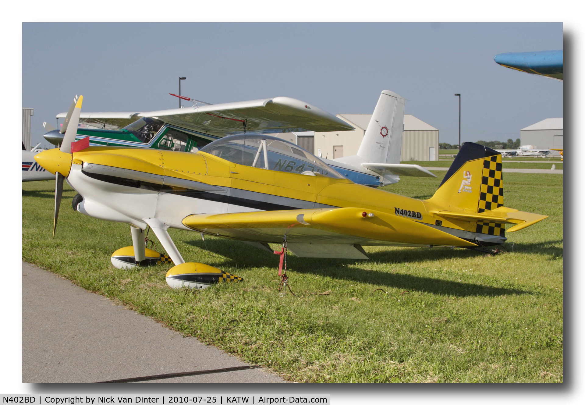 N402BD, 2003 Vans RV-4 C/N 4290, Sure KATW is nice ... I still want to go to Oshkosh!